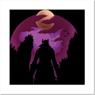 A Hunter Must Hunt (Dark Purple) Posters and Art